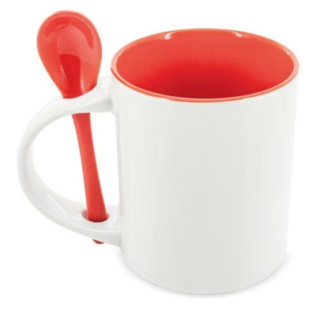 tasse avec cuillière à personnaliser