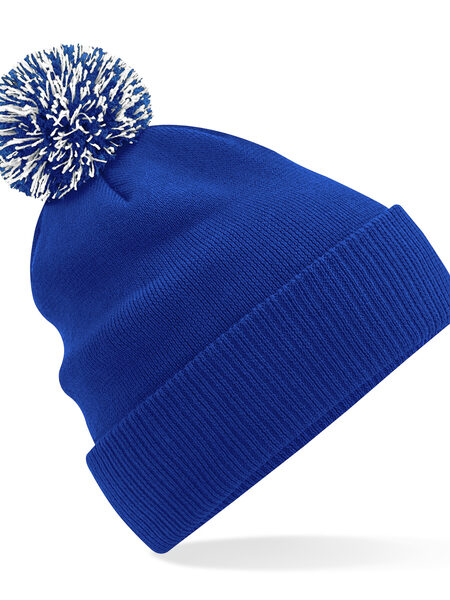 Bleu roi/Blanc
