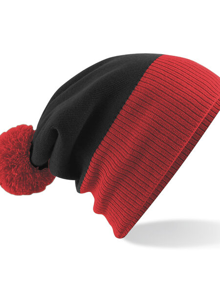 Noir/Rouge vif